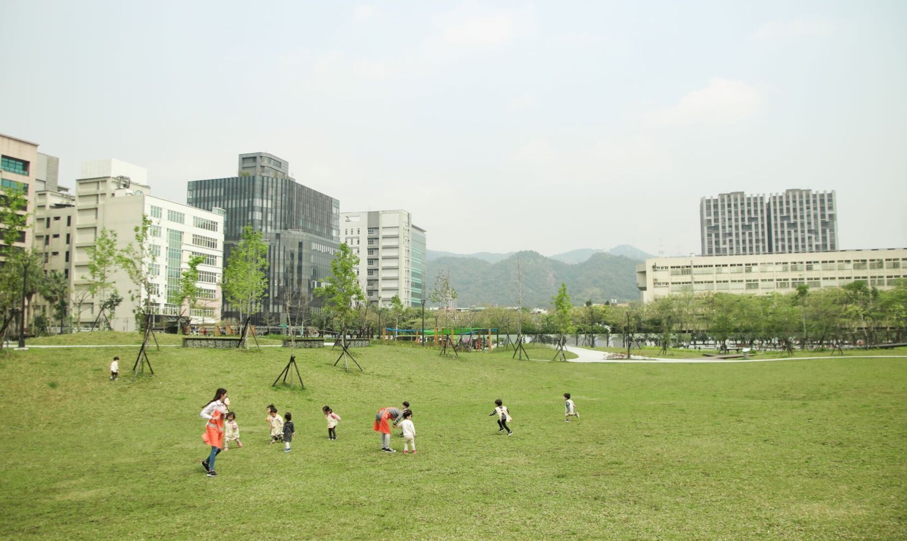 大港墘公園的保水滯洪