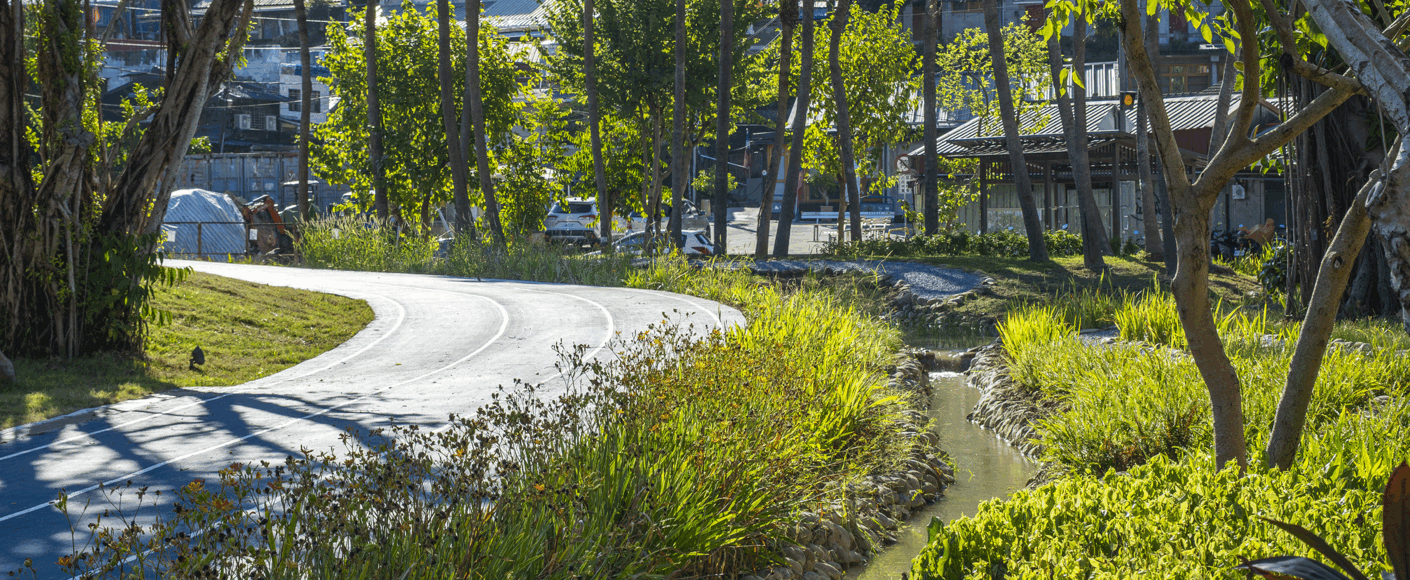 喚起臺北水記憶 開啟校園新任務- 大安區民族實中周邊排水及校園環境營造工程