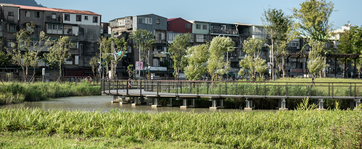 山河間的都市綠洲-臺北南港，新新公園