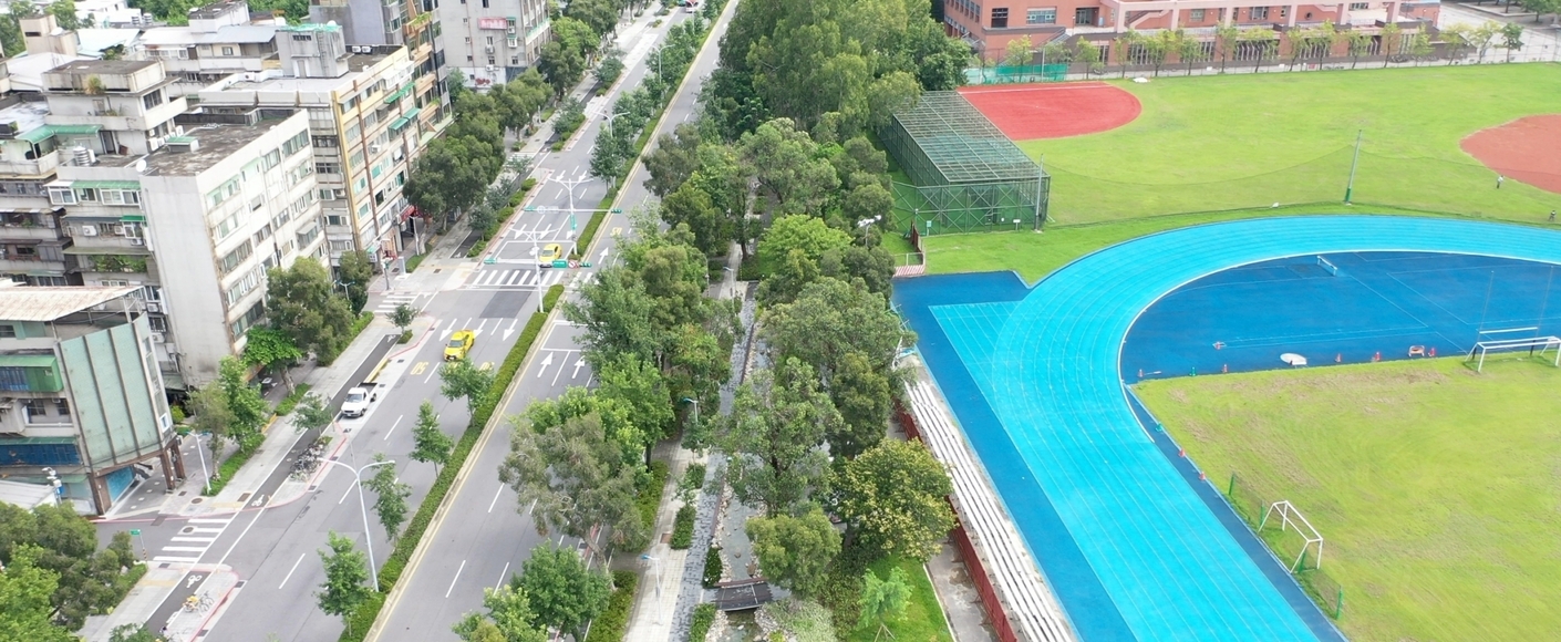 新生南路三段水圳意象重現暨人行景觀美化工程