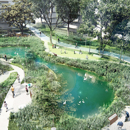草甸田園社區總體規劃：稻田中的宜居鄰里城市