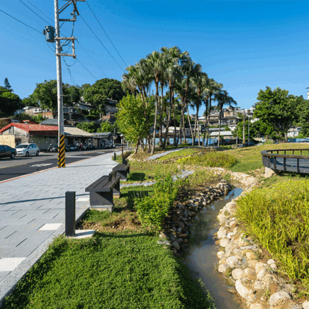 喚起臺北水記憶 開啟校園新任務- 大安區民族實中周邊排水及校園環境營造工程