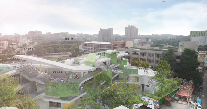 新竹市龍山國小校園整體規劃暨老舊校舍拆除重建工程規劃、設計