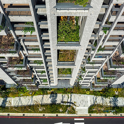 「大塊森鄰」集合住宅景觀